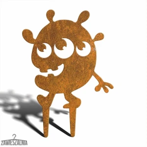 Gartendekoration – Teufeliges Monster Reni Cortenstahl 27×38 cm
