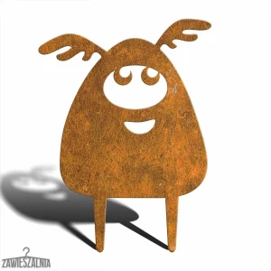 Zawieszalnia – Gartendekoration Ungeheuerliches Monster Apollo M 29×39 cm, Corten-Stahl