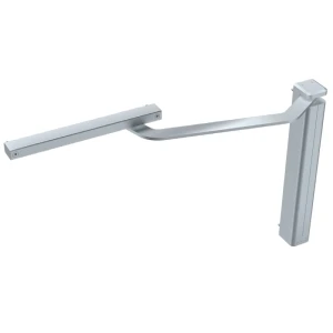 ASSA ABLOY Selbstschließer für Gartentore mit Gleitschiene CAM-MOTION – rechts, silber