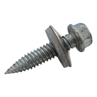 Bimetall-Blechschraube rostfrei 6,0×25 mm mit Unterlegscheibe – Montage von PV- und Stahlkonstruktionen