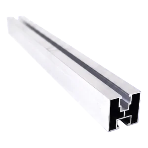 PV-Aluminium-Montageprofil 40×40 mm – Schiene 665 cm für M10-Schrauben
