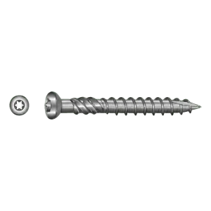 TOBSTEEL Terrassenschraube Quadra-Speed ART. 9001 A2 5,0×40 mm TX25