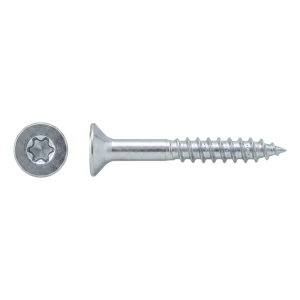Spanplattenschraube Edelstahl A2 TX10 3,0×40 mm – Senkkopf, Teilgewinde – Karton 200 Stk.