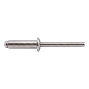 Blindniet, Flachrundkopf Edelstahl A2/A2 ISO 15983 5,0×20 mm – Flachkopf, offen – Karton 250 Stk.