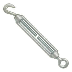 Spannschloss Haken–Öse verzinkt M8×110 mm, DIN 1480