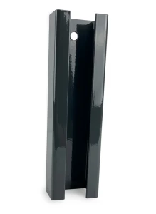 Pfostenverbinder 60×40 mm – Anthrazit RAL 7016, Länge 190 mm