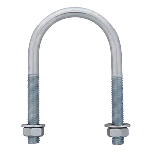 Rundstahlbügel (Rohrschelle) verzinkt M6 × 14 mm, für Rohr 1/4"