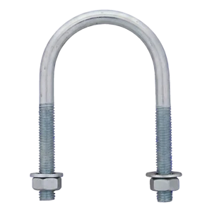 Rundstahlbügel (Rohrschelle) verzinkt M6 × 28 mm, für Rohr 3/4"