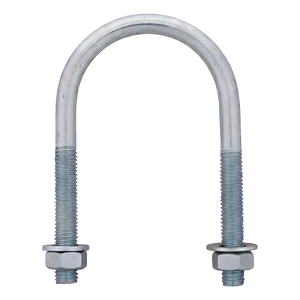 Rundstahlbügel (Rohrschelle) verzinkt M6 × 49 mm, für Rohr 1 1/2"