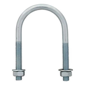 Rundstahlbügel (Rohrschelle) verzinkt M8 × 115 mm, für 4"-Rohr
