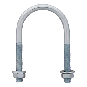 Rundstahlbügel (Rohrschelle) verzinkt M10 × 102 mm, für Rohr 3 1/2"