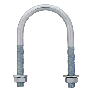 Rundstahlbügel (Rohrschelle) verzinkt M12 × 115 mm, für 4"-Rohr