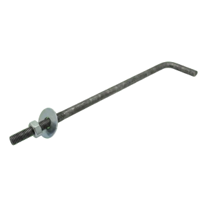 Ankerschraube L-Form (gebogene Schraubverbindung) M14 × 450 mm, schwarz