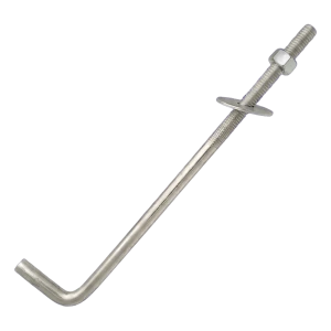 Ankerschraube L-Form (gebogene Ankerschraube) M12 × 300 mm, verzinkt