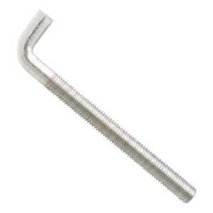 Winkelhaken mit metrischem Gewinde verzinkt M12×185 mm