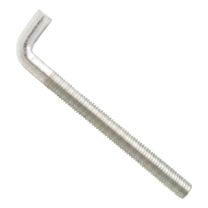 Winkelhaken mit metrischem Gewinde verzinkt M12×215 mm