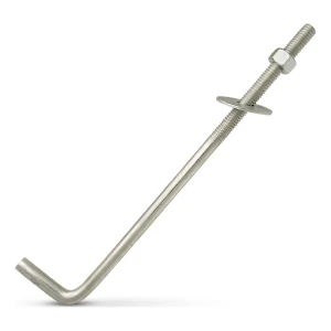 Ankerschraube L-Form (gebogenes Schraubverbindungselement) M12×450 mm – verzinkt