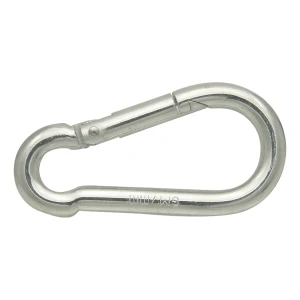 Feuerwehr-Karabinerhaken verzinkt 6×60 mm – DIN 5299 C