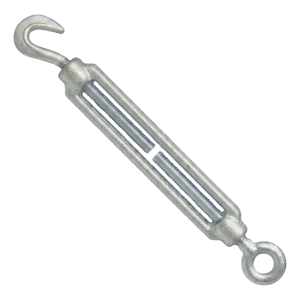 Spannschloss Haken–Öse verzinkt M14×140 mm, DIN 1480