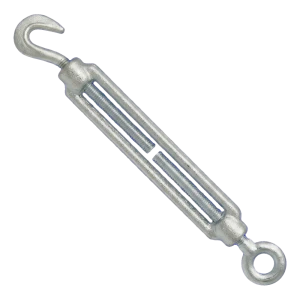 Spannschloss Haken–Öse verzinkt M16×170 mm, DIN 1480