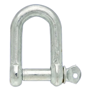 Schäkel gerade Form verzinkt 12 mm – Gewindebolzen M12