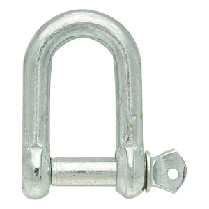 Schäkel gerade Form verzinkt 25 mm – Schraubbolzen M25
