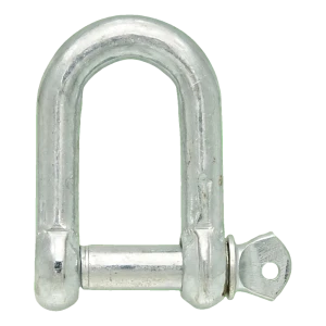 Schäkel gerade Form verzinkt 22 mm – Gewindebolzen M22