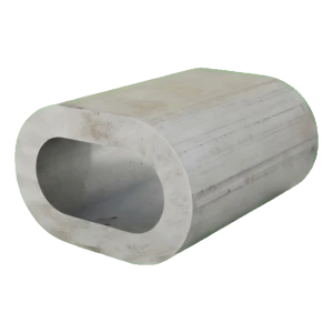 Aluminium-Pressklemme für Stahlseile 2 mm – EN 13411-3