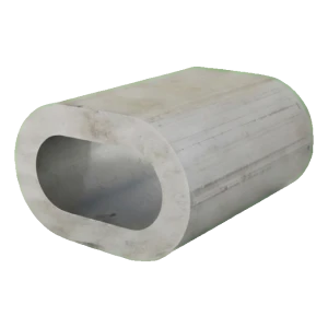 Aluminium-Pressklemme für Stahlseile 12 mm – EN 13411-3