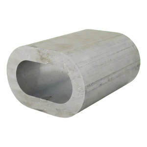 Aluminium-Pressklemme für Stahldrahtseile 13 mm – EN 13411-3