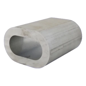 Aluminium-Pressklemme für Stahlseile 20 mm – EN 13411-3