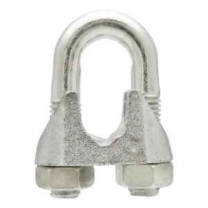 Drahtseilklemme verzinkt 12–13 mm – Äquivalent zu DIN 741