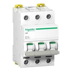 3-Phasen-Lasttrennschalter 3P 40A 400V AC iSW-40-3 Acti9 A9S65340 SCHNEIDER ELECTRIC