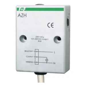 Automatischer Dämmerungsschalter 10A 230V 2-1000 lux IP65 AZH F&F FILIPOWSKI