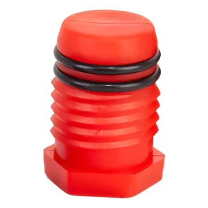 Dichtstopfen für Druckprüfung für Rohre 25/26 mm rot
