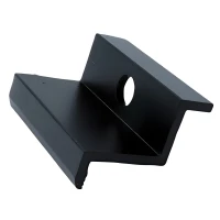 Endklemme H30 Aluminium 6060 Bohrung M8 lackiert