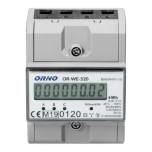 3-Phasen-Stromzähler 80A MID OR-WE-520 Orno