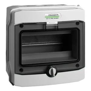 Aufputz-Installationsgehäuse Kunststoff IP65 1-reihig 8 Module