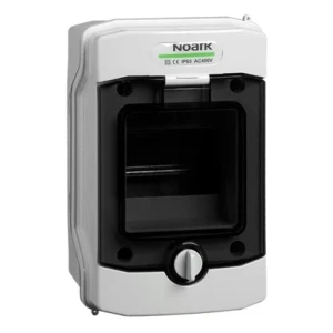 Aufputz-Installationsgehäuse IP65 1-reihig 4 Module Kunststoff