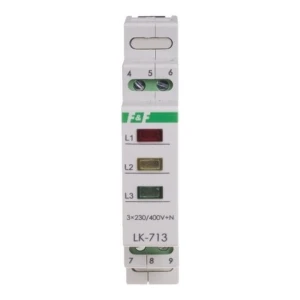 Blinkleuchte 3×230V+N 3xLED grün LK-713 G F&F FILIPOWSKI