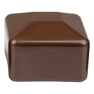 Pfostenkappe für Zaunpfosten 18×18 mm, braun