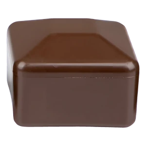 Pfostenkappe 30×30 mm, braun