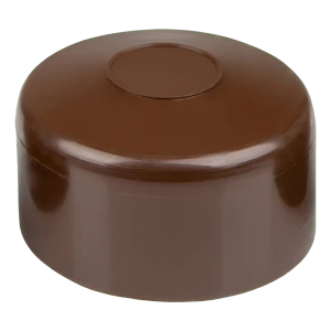Pfostenkappe Ø 38 mm, braun
