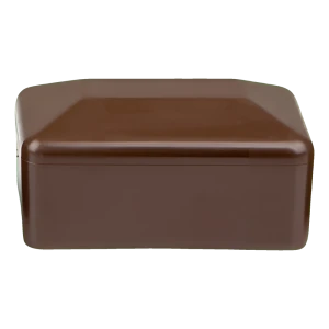 Pfostenkappe 40×60 mm, braun
