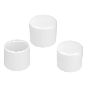 Rohrkappe außen für Rundrohr Ø 10 mm, weiß