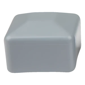 Pfostenkappe 60×60 mm, grau