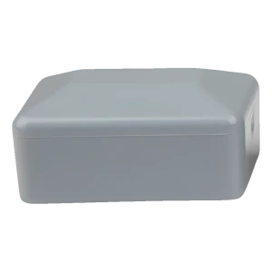 Pfostenkappe 40×60 mm, grau
