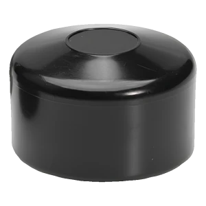 Pfostenkappe Ø 42 mm, schwarz