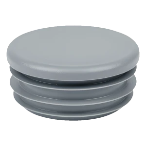 Lamellenstopfen rund 1 1/2" (Ø 48,3 mm), grau