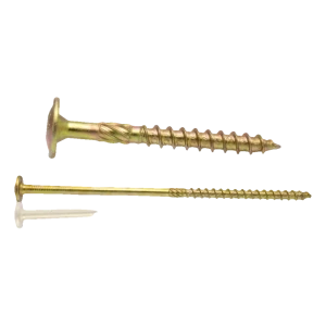 Tellerkopfschraube verzinkt TX40 8,0×140 mm – Teilgewinde – Packung mit 50 Stk.